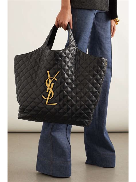 black tote ysl|yves saint laurent large tote.